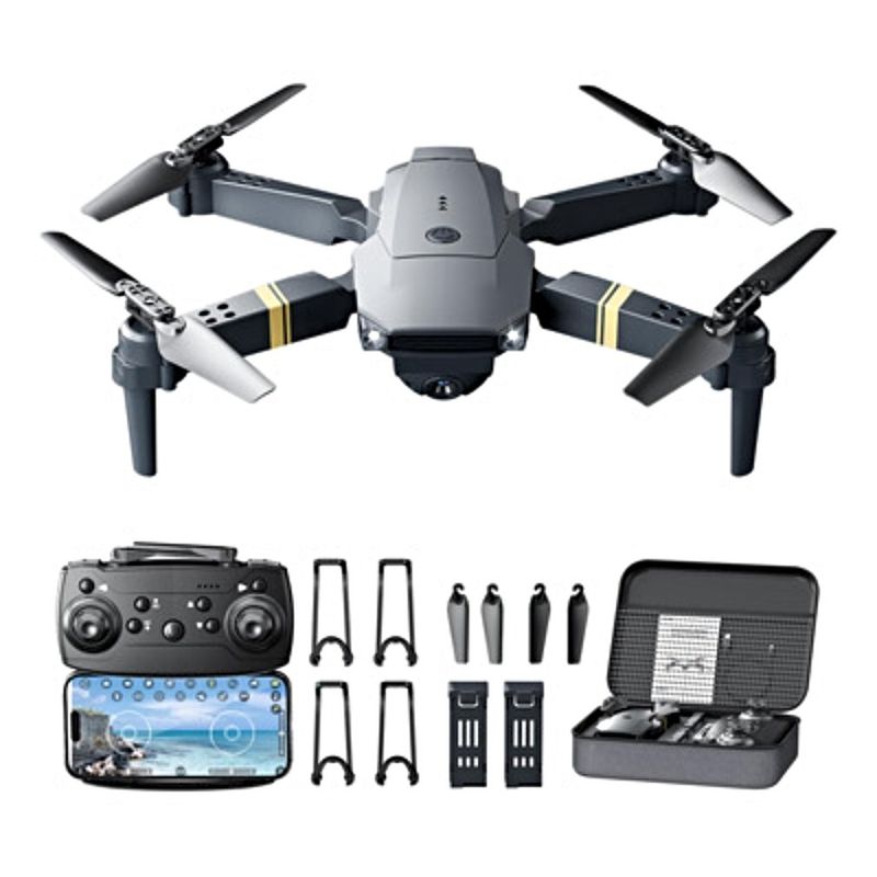GENERICO - Dron E58 Incluye Una Cámara Y Tres Baterías Hd 24k