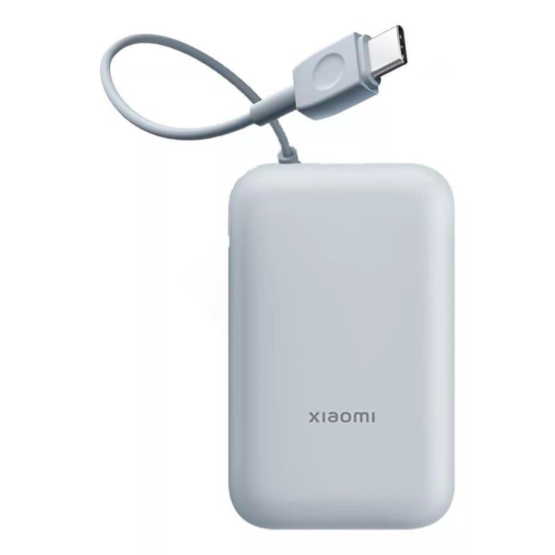XIAOMI - Xiaomi Power Bank 10000mAh Cable Integrado - Azul