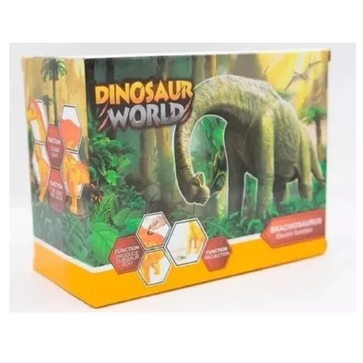 GENERICO - DINOSAURIO DE JUGUETE CON ACCESORIOS Y SONIDOS