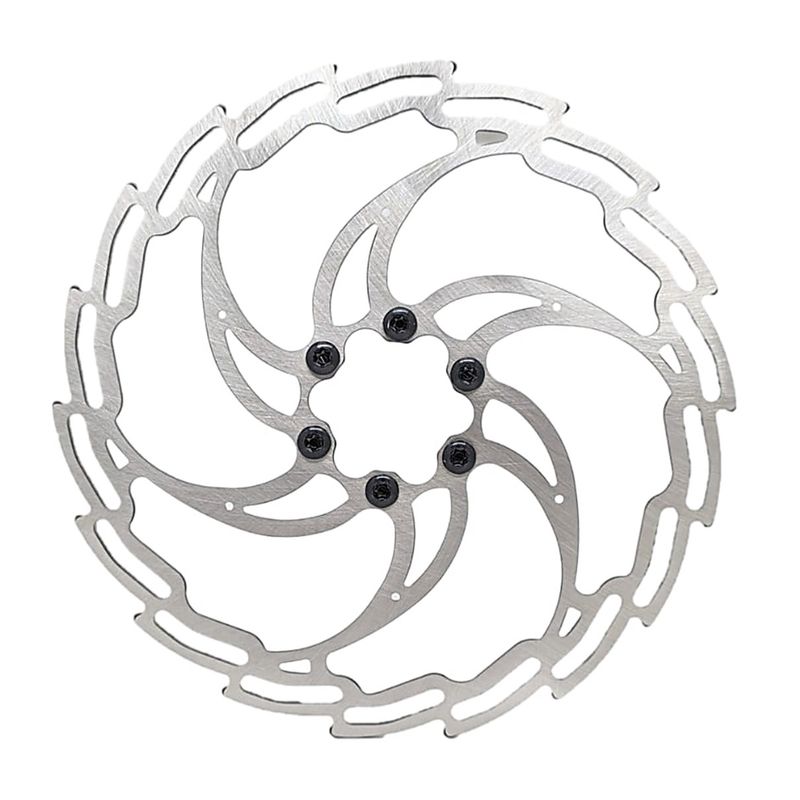GW - Disco Rotor Gw Freno Bicicleta 6 Tornillo 180mm Super Ligero