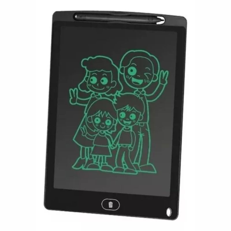 GENERICO - Tablero Pizarra Mágica Multiusos Dibujo Escritura NEGRA