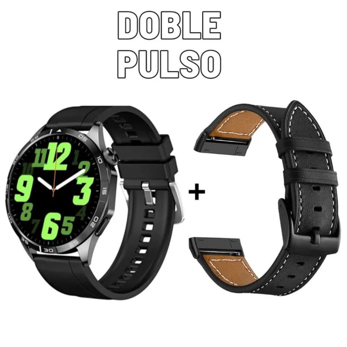 MOBULA - Reloj inteligente SmartWatch GM1 - Negro