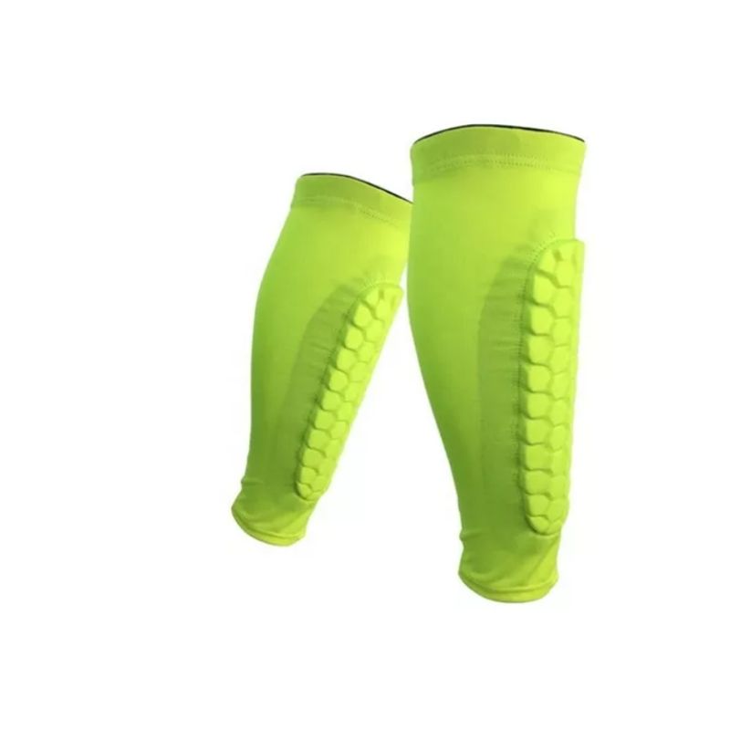 GENERICO - Par De Medias Deportivas Pantorrilleras Canillera Fútbol Talla XL