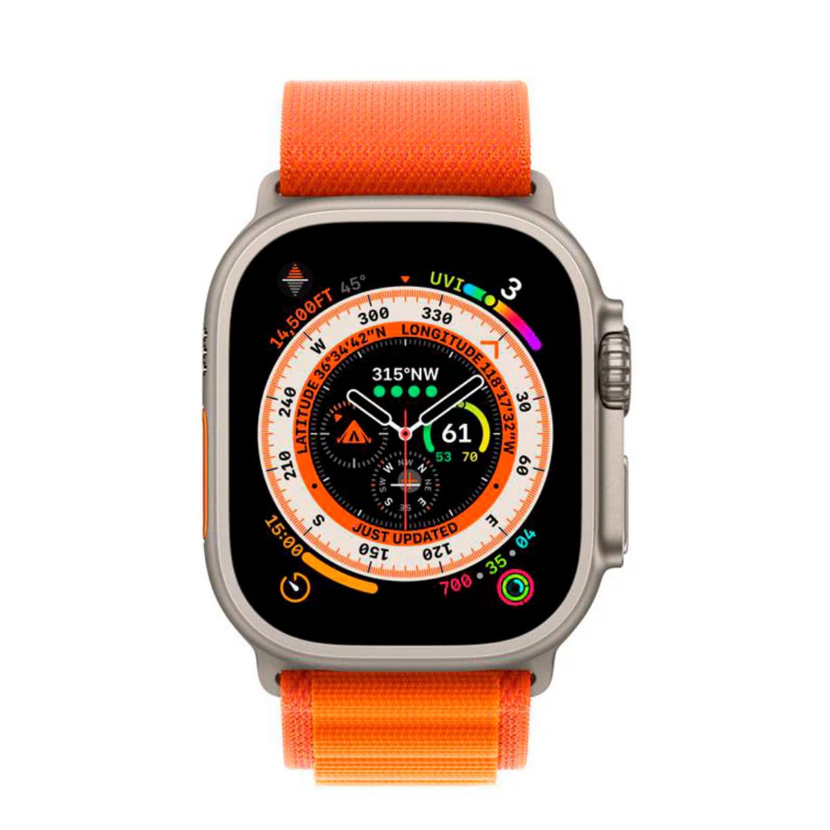 MOBULA - Reloj Inteligente Mobulaa H8 Ultra Naranja