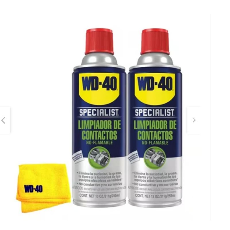WD-40 - LIMPIADOR CONTACTO WD-40 AEROSOL 13OZ-311GRS NO FLAMABLE 8430055