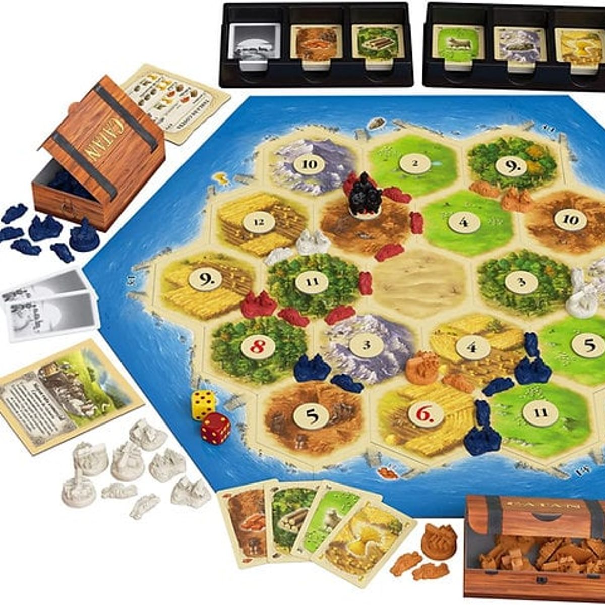 DEVIR - Juego de Mesa Catan Adultos Niños