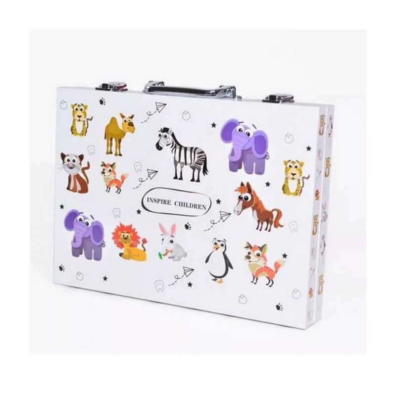 GENERICO - Maleta Creativa para Niños Set de 58 Accesorios Artísticos