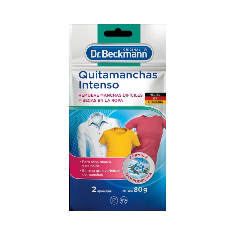 DR BECKMANN - Quitamanchas Intenso para Ropa Dr. Beckmann 80 G