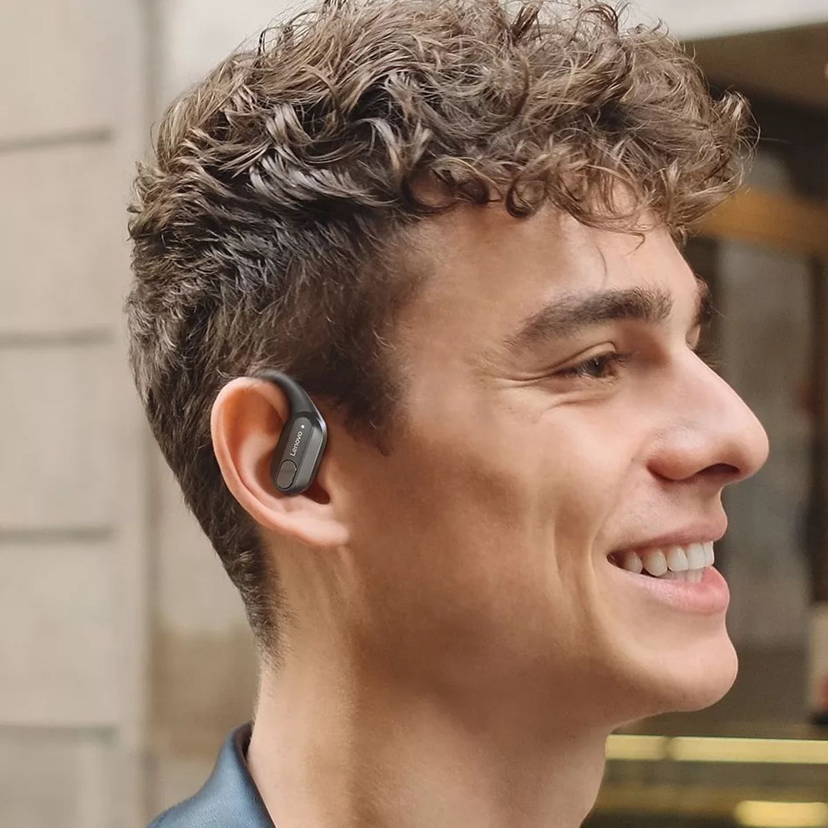 LENOVO - audifonos inalambricos xt80 lenovo con gancho en oreja