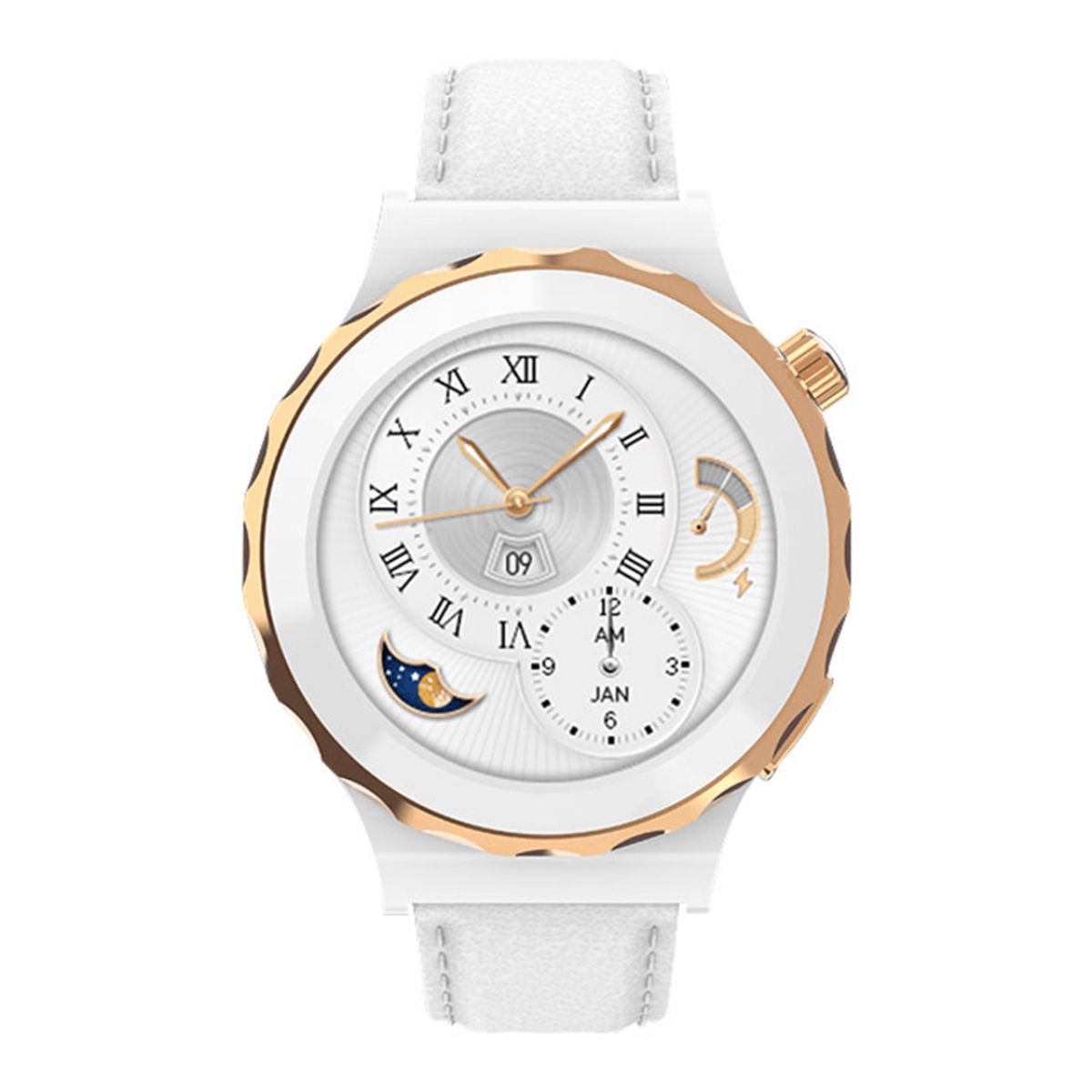 MOBULA - Reloj Inteligente G-tide Anita Pulso - Blanco