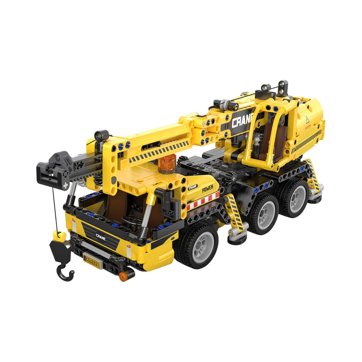 TOY LOGIC - Bloques de Construcción CaDA Grúa de Construcción Armable con Movimiento