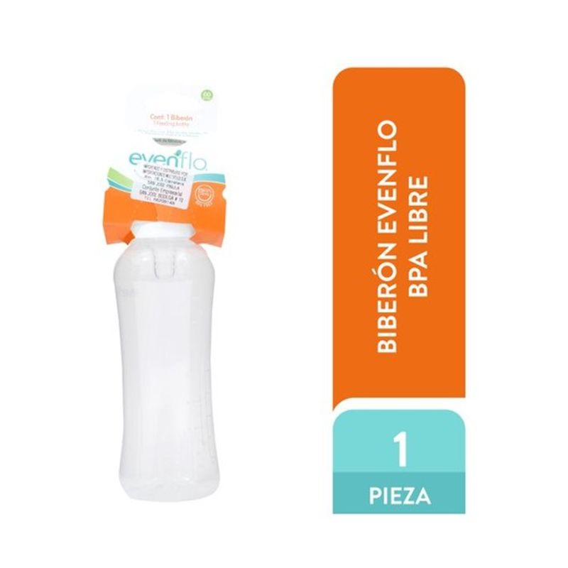 EVENFLO - Biberon 8 OnzasTwist Transparente- Evenflo