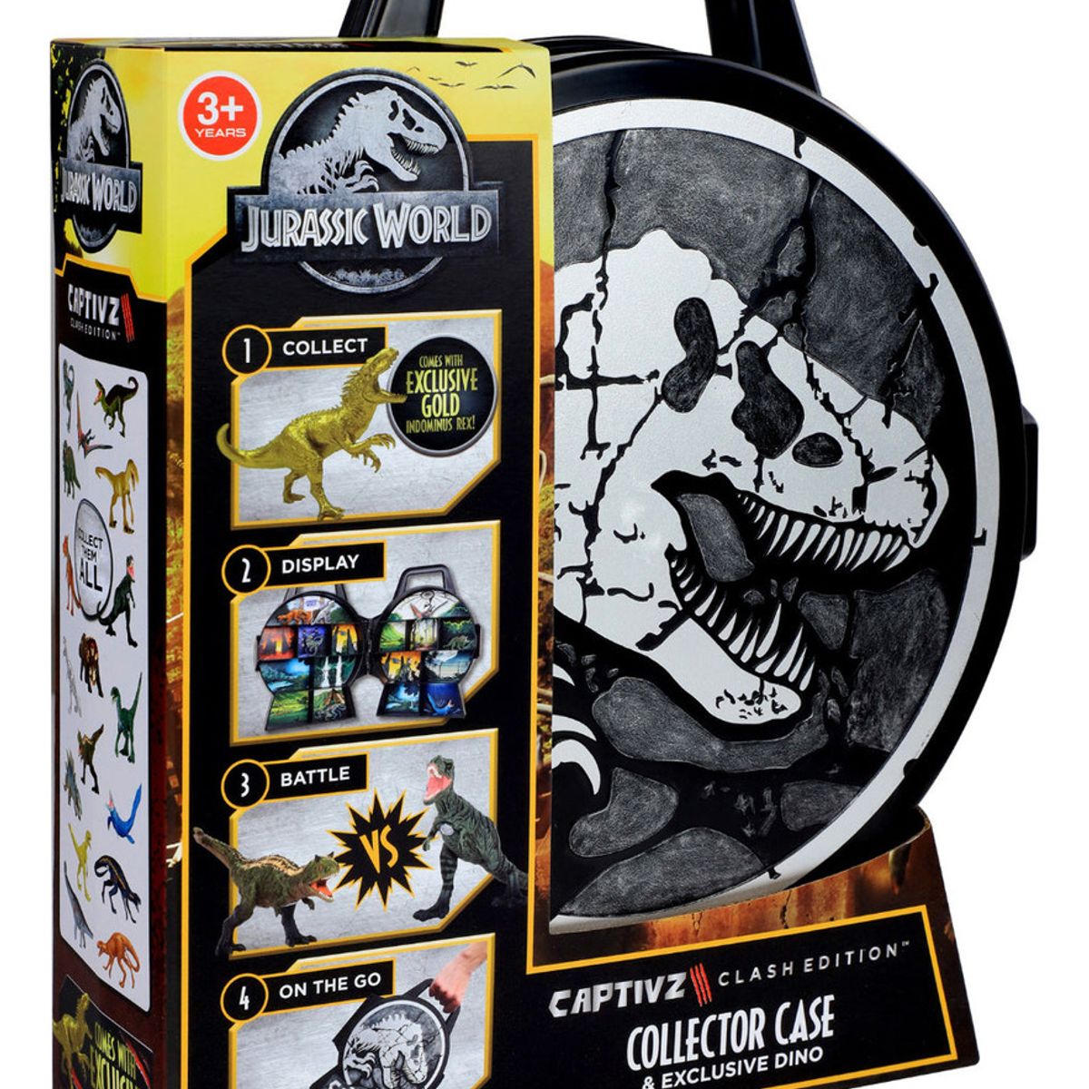 GENERICO - Jurassic World Captivz Caja Coleccionista Con Dino