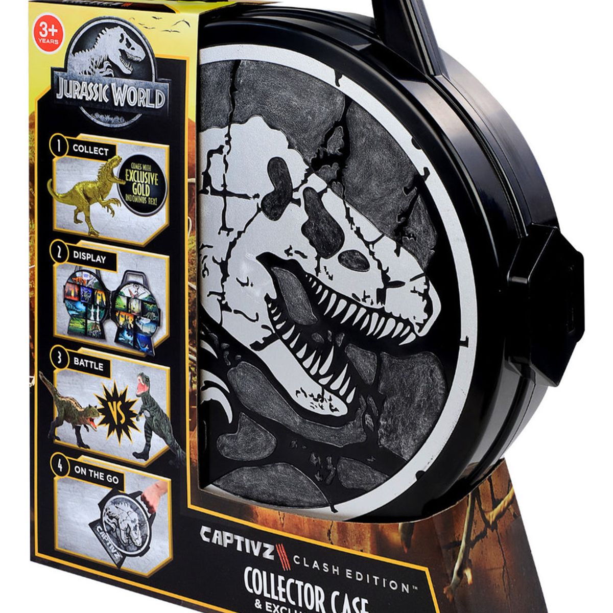 GENERICO - Jurassic World Captivz Caja Coleccionista Con Dino