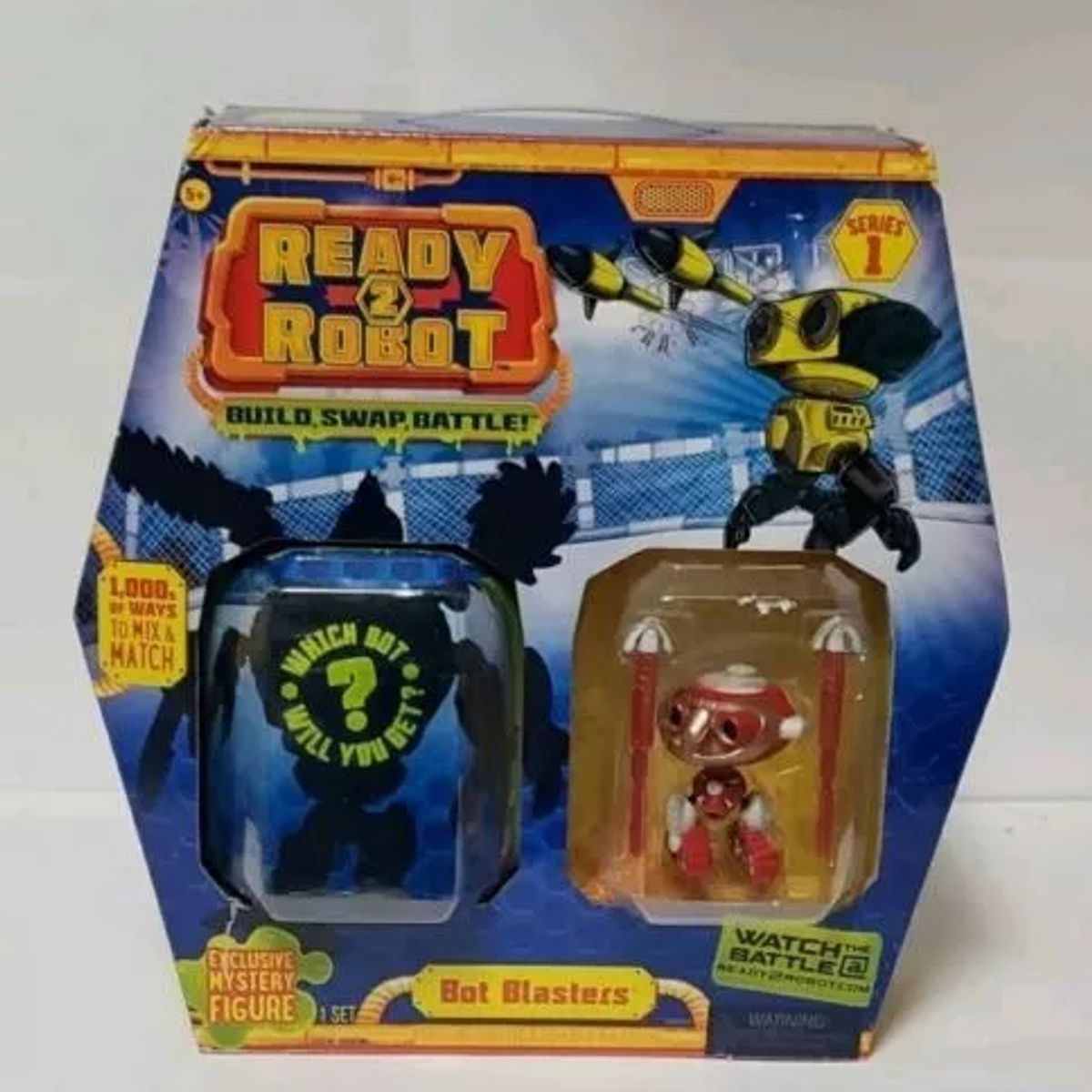 GENERICO - Ready2Robot Bot Blasters- Series 1 Style 3 Exclusive Mystery
