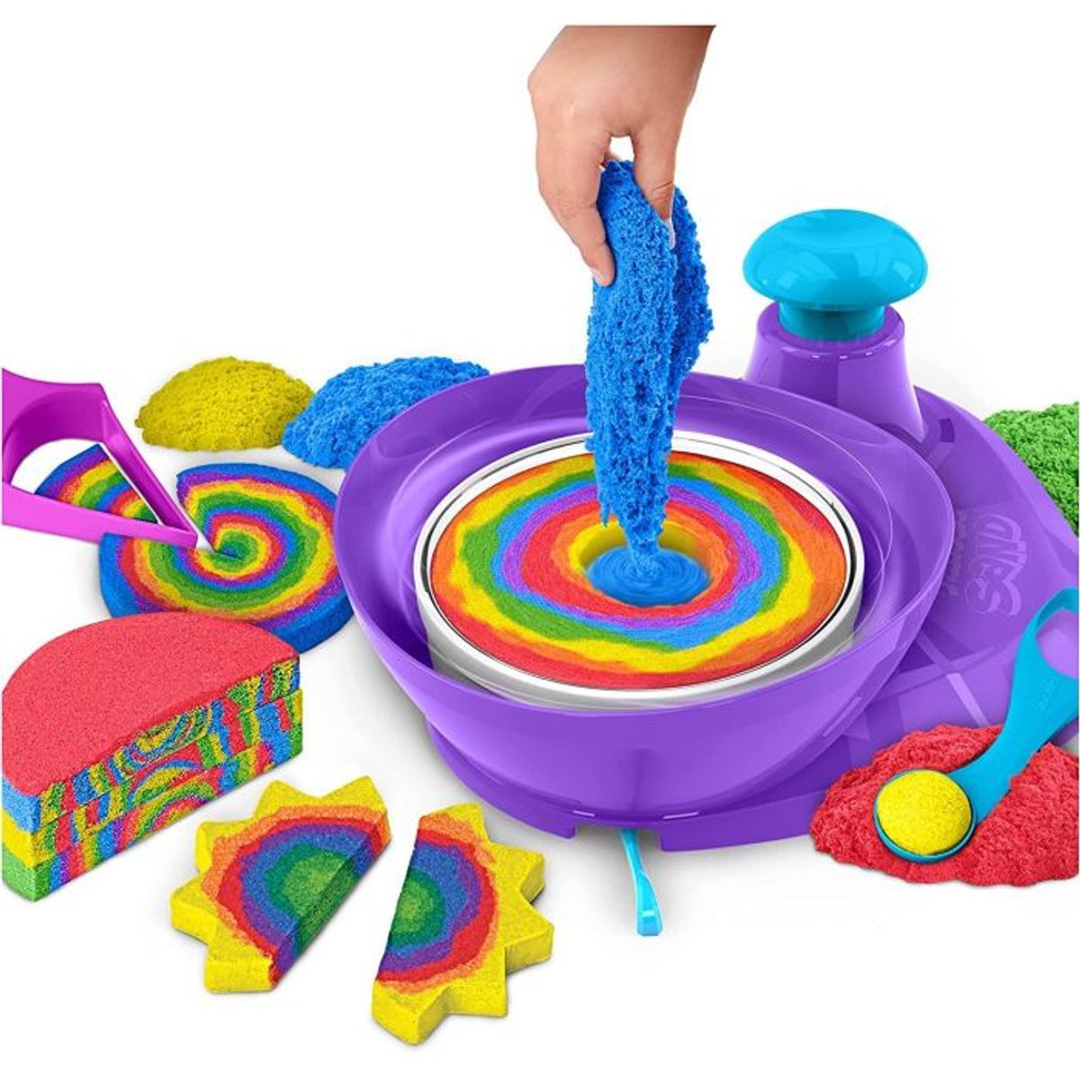 GENERICO - Kinetic Sand Set Gira Y Sorprende