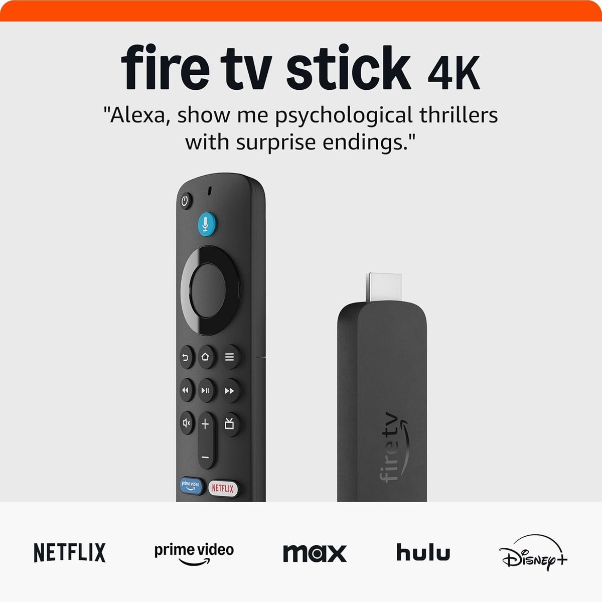 AMAZON - Amazon Fire Tv Stick 4k Con La Más Reciente Generación Alexa