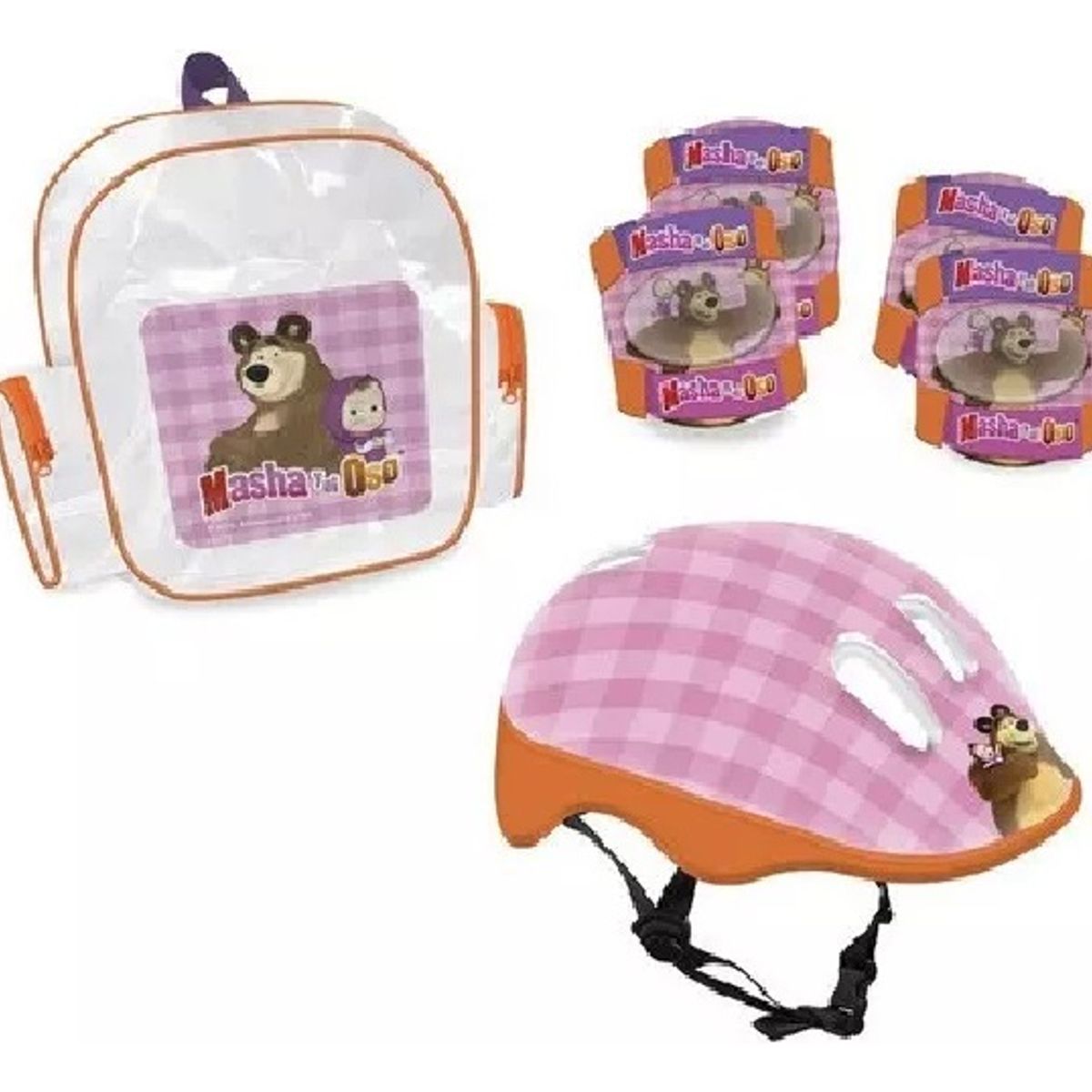 GENERICO - Masha Y El Oso Set De Protección