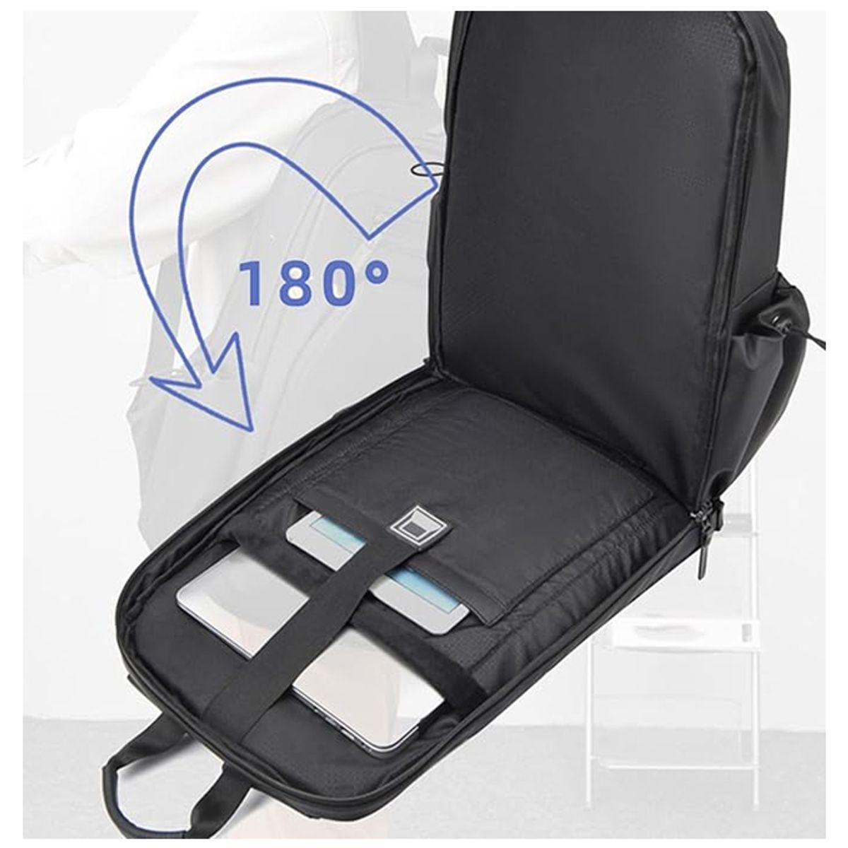 DISTRIBUCIONES GUZ SAS - Morral Backpack Apertura 180 Bolsillo Para Portail