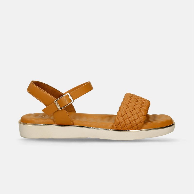 BATA - Sandalias Para Mujer Bata Comfit Camel Jany Megan