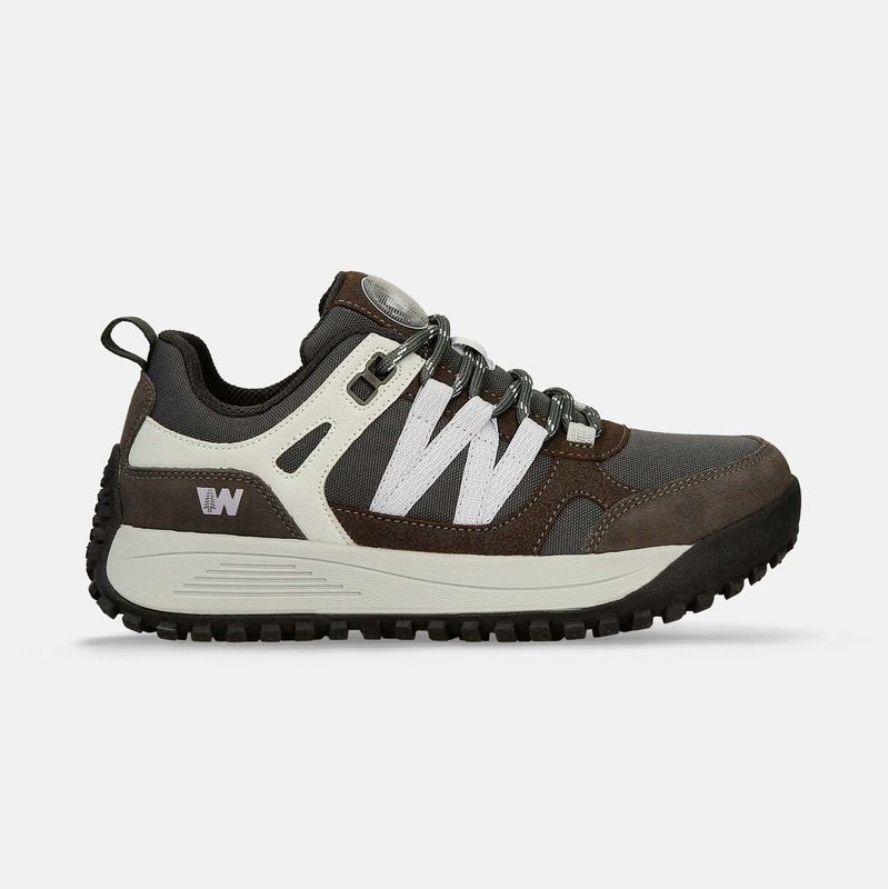 WEINBRENNER - Tenis Outdoor Para Mujer Weinbrenner Gris-Morado Banff Cc
