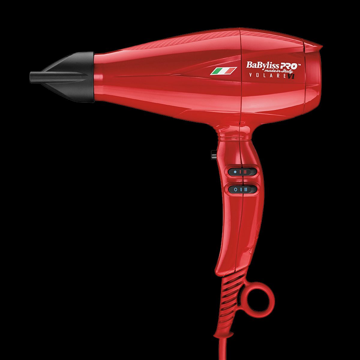 BABYLISS - Secador Profesional Babyliss Volare Largo Rojo 2000W