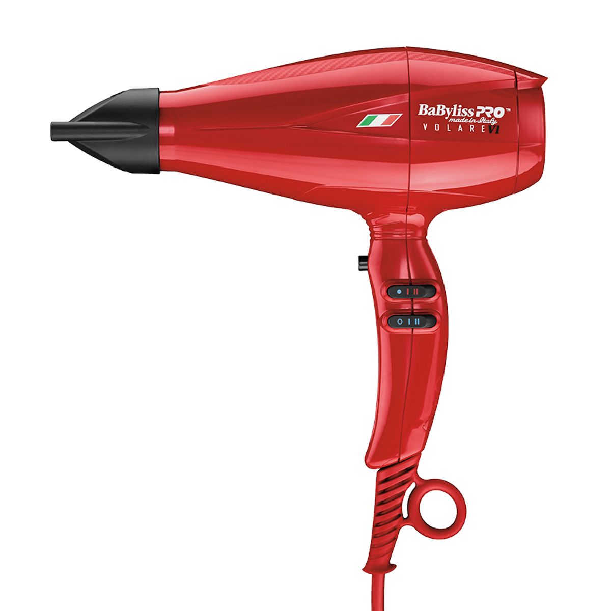 BABYLISS - Secador Profesional Babyliss Volare Largo Rojo 2000W