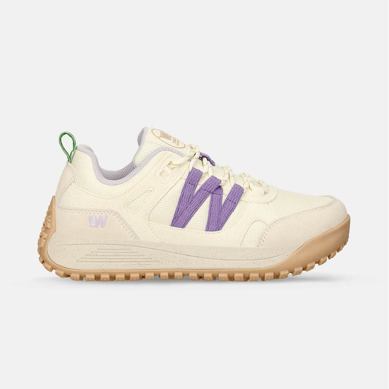 WEINBRENNER - Tenis Outdoor Para Mujer Weinbrenner Blanco-Morado Banff Cc