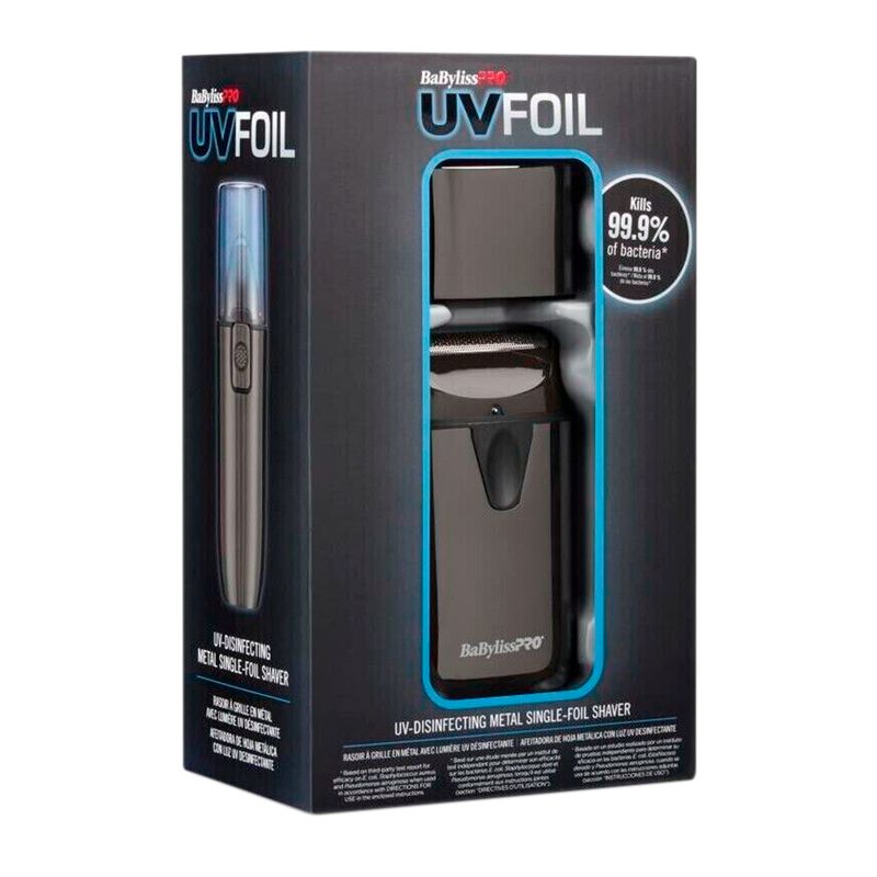 BABYLISS - Afeitadora Gun Metal Uvfoil I Babylisspro