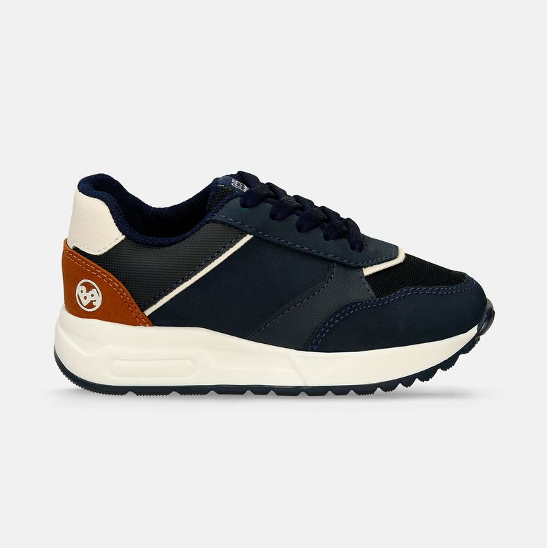 BUBBLE GUMMERS - Tenis Infantil Para Niño Bubblegummers Negro Serigo