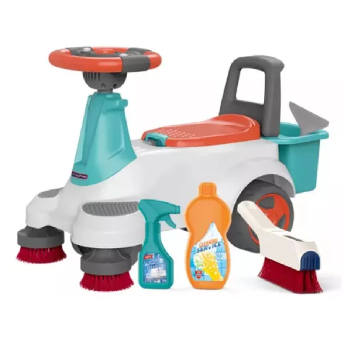 GENERICO - Carro Montable Juguete Limpieza Andador Para Niños Niña Aseo