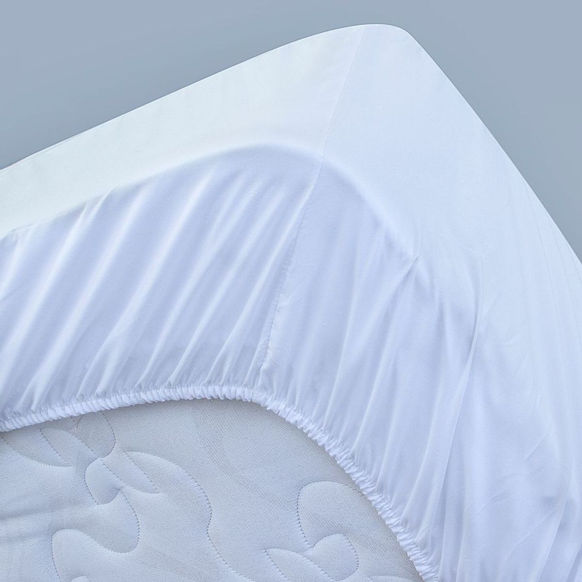 ELEGANT - Protector Colchón Impermeable Tela Antifluido Cama Semidoble 120