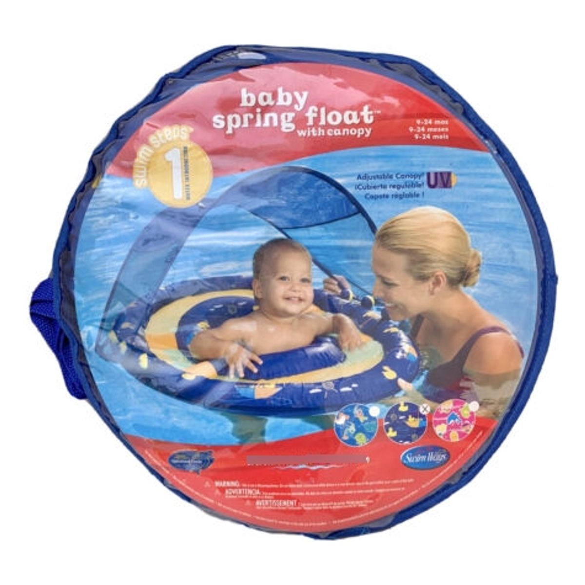 GENERICO - Swimways Flotador Toldo Bebe 9 Meses +