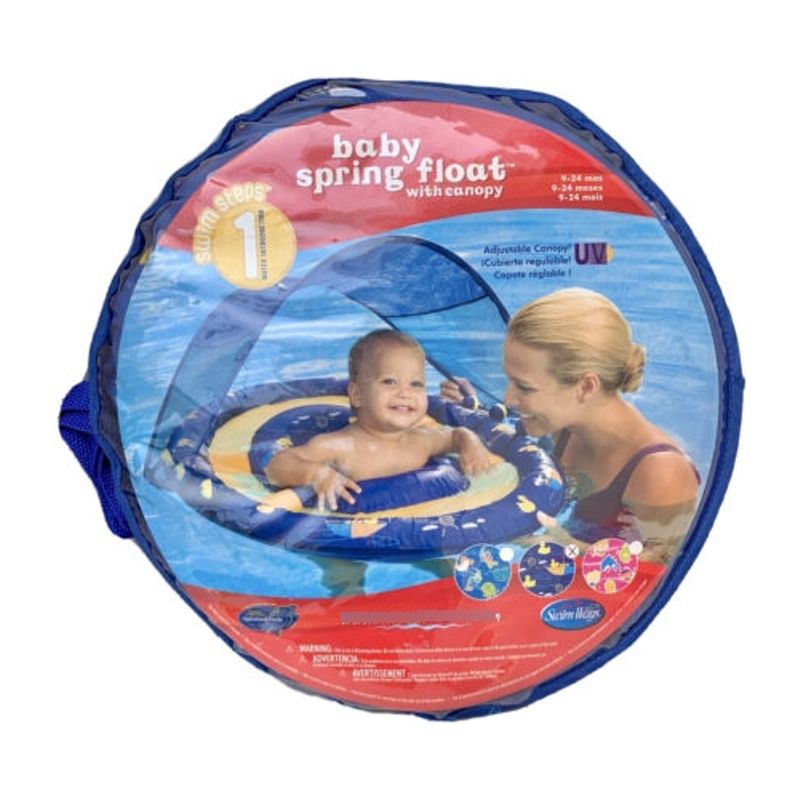 GENERICO - Swimways Flotador Toldo Bebe 9 Meses +