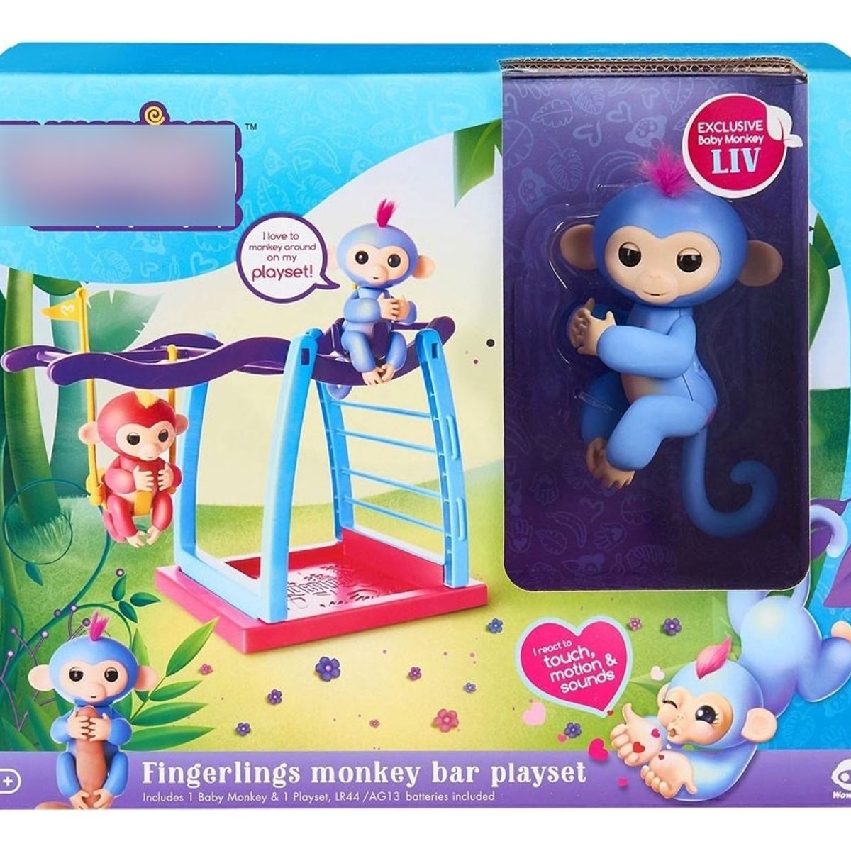 GENERICO - Fingerlings Monkey Bar Playset