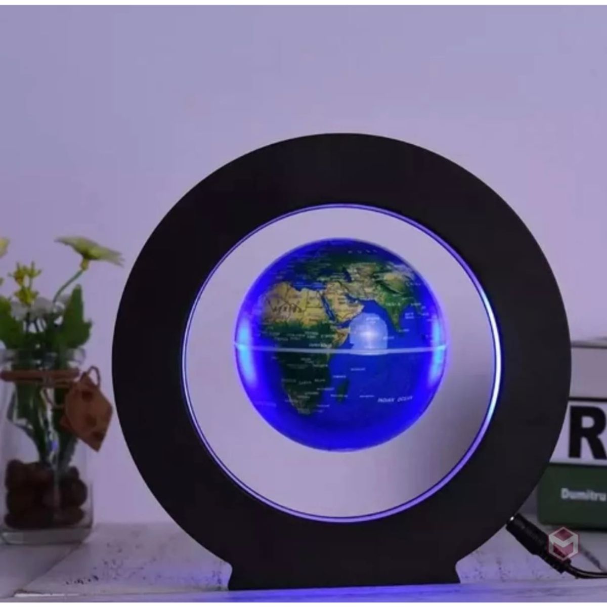 GENERICO - Globo Terráqueo Flotante De Levitación Magnética