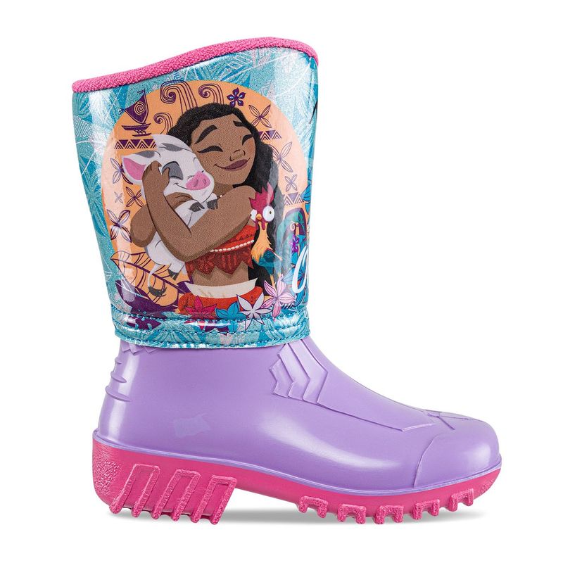 DISNEY - Botas Lluvia Moana Princess Lila-Fucsia para Niña Disney
