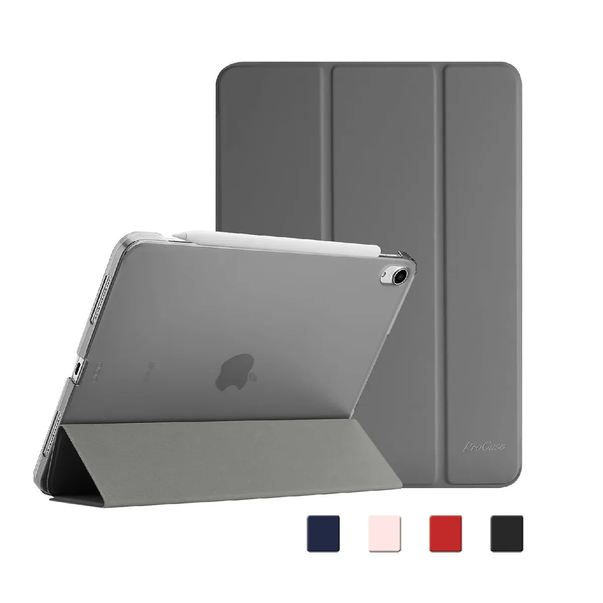 GENERICO - Estuche Protector Magnético Tipo Smart Case Para Ipad Air 4 10.9 Y Ipad Air 5 10.9 - Gris