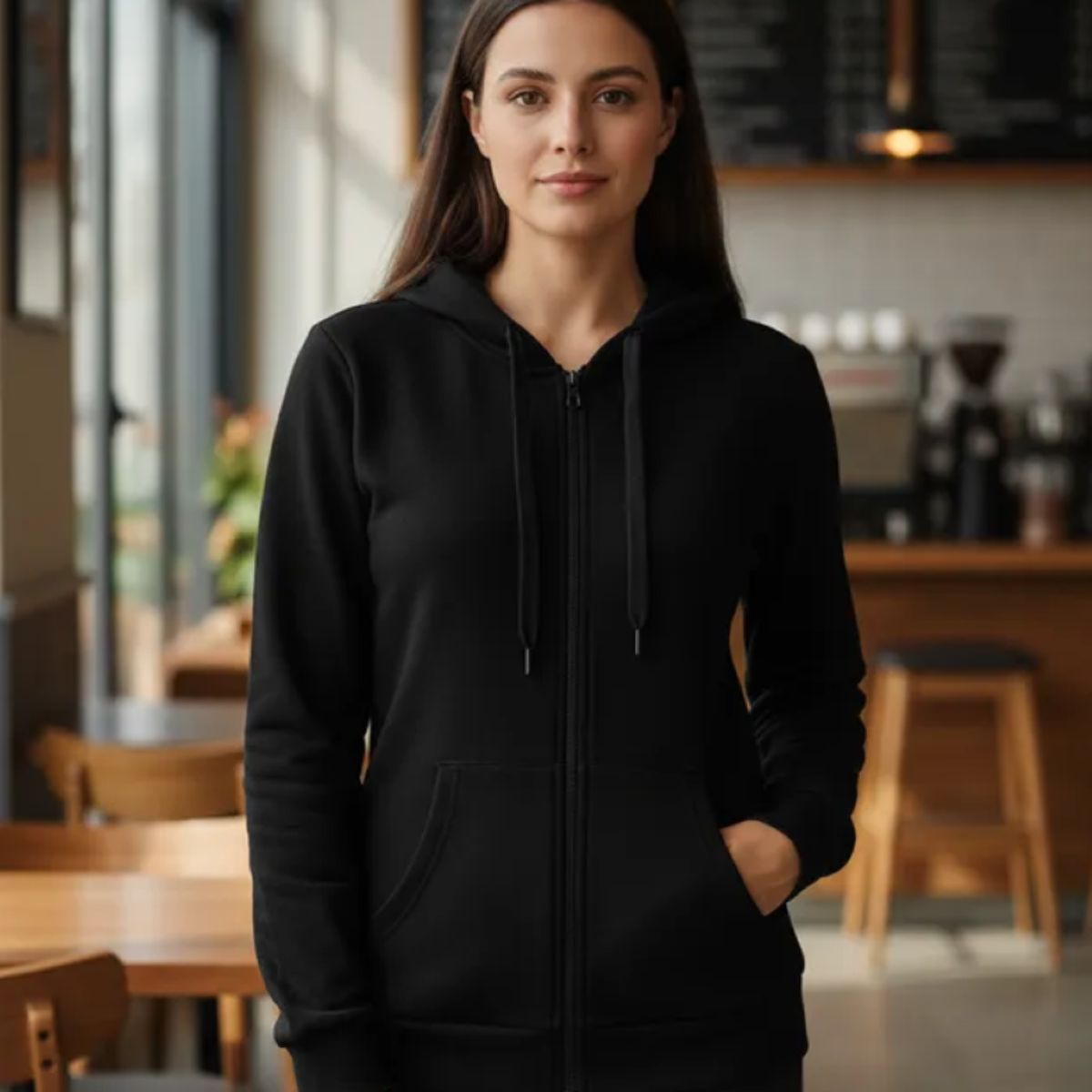 ELEMENTAL STORE - BUZO HOODIE MUJER ALGODON