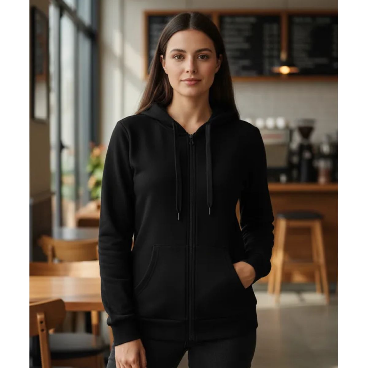 ELEMENTAL STORE - BUZO HOODIE MUJER ALGODON