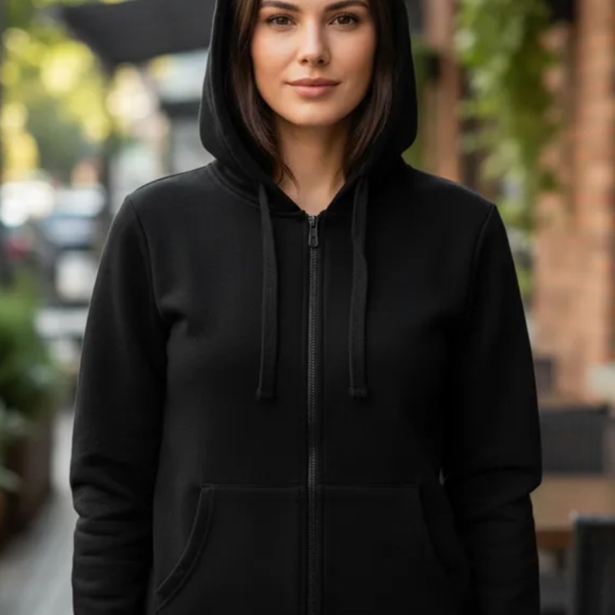 ELEMENTAL STORE - BUZO HOODIE MUJER ALGODON