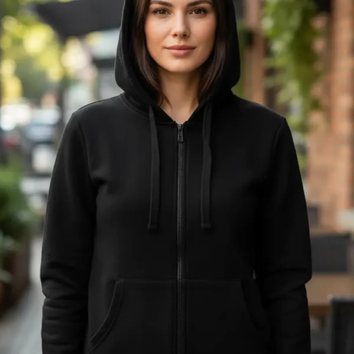 ELEMENTAL STORE - BUZO HOODIE MUJER ALGODON