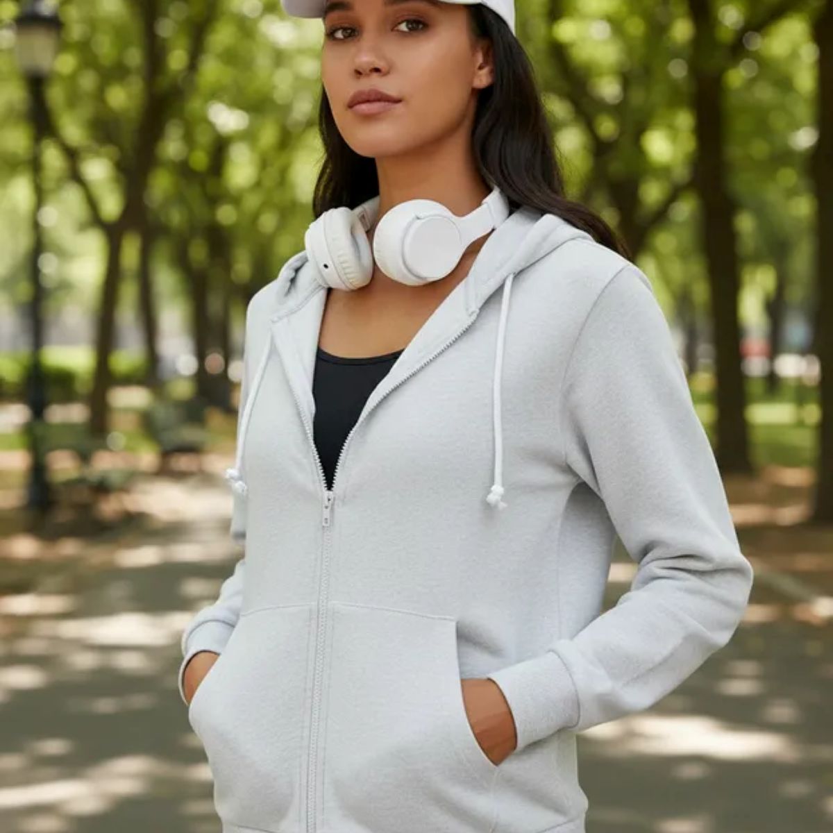 ELEMENTAL STORE - BUZO HOODIE MUJER ALGODON