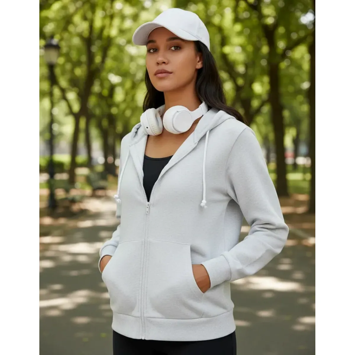 ELEMENTAL STORE - BUZO HOODIE MUJER ALGODON