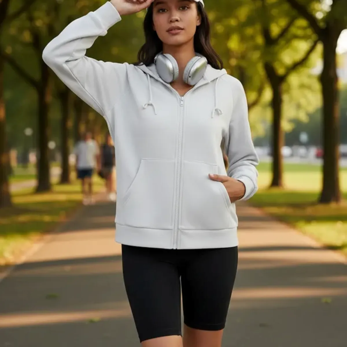 ELEMENTAL STORE - BUZO HOODIE MUJER ALGODON