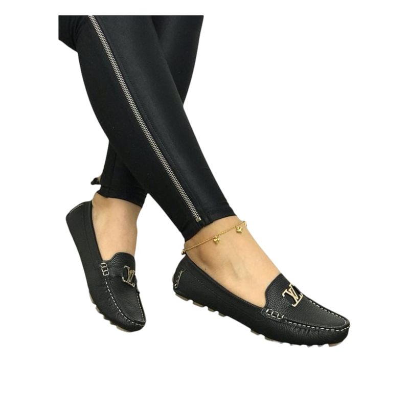 GENERICO - Mocasines elegantes para mujer con adorno - ligeros zapatos