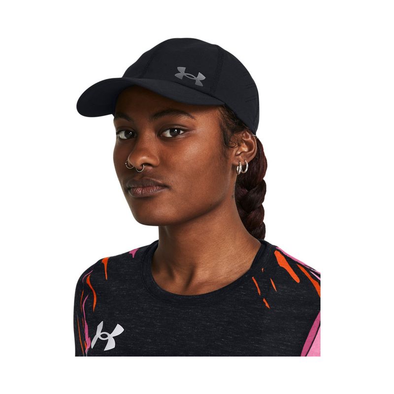 UNDER ARMOUR - Gorra Mujer UNDER ARMOUR W ISO-CHILL LAUNCH A Negro UNDER ARMOUR