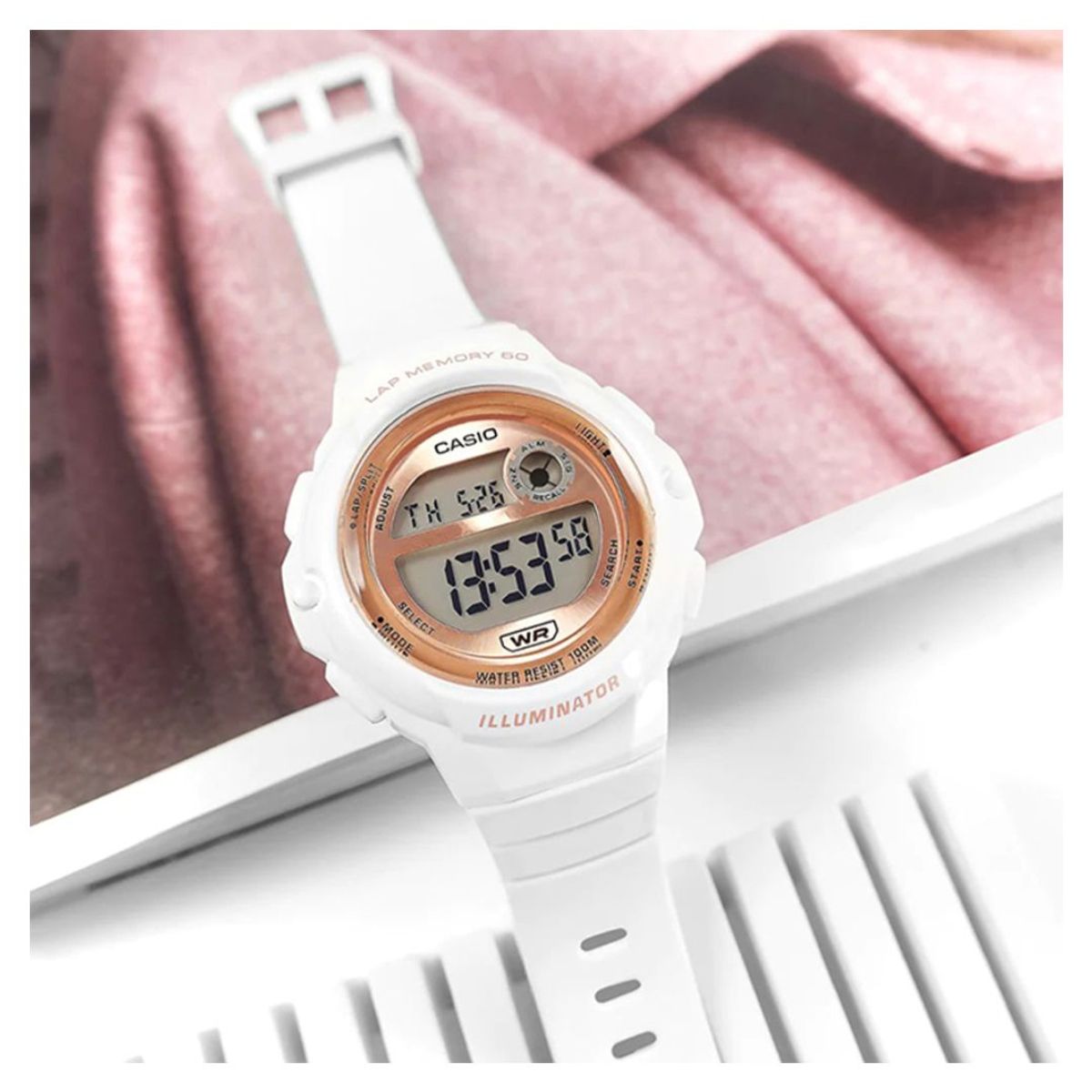 CASIO - Reloj Casio Modelo LWS-1200H-7A2 Diseño Deportivo