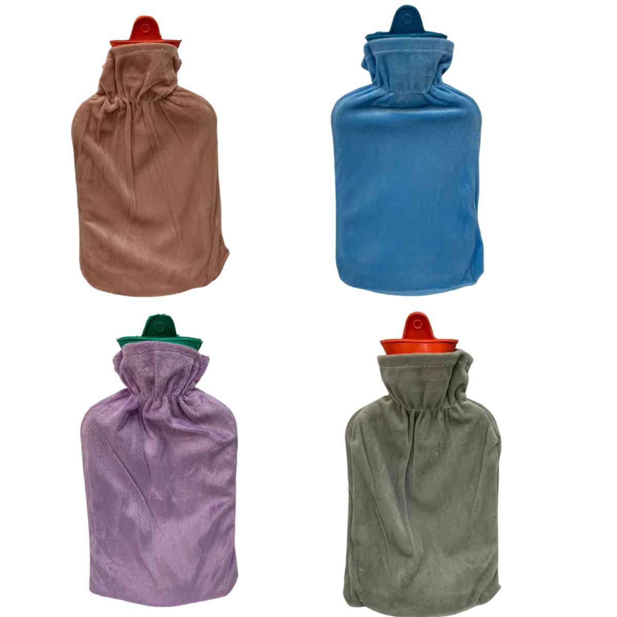 GENERICO - Bolsa De Agua Térmica Para Colicos En Peluche De Colores