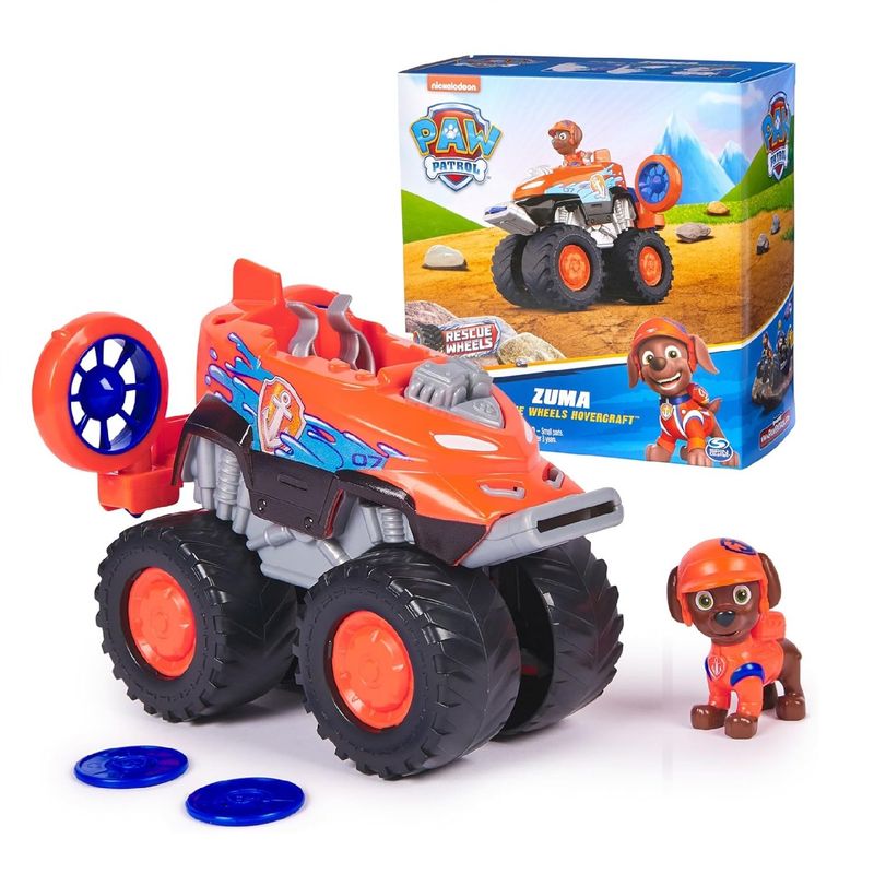 SPIN MASTER - Paw Patrol Patrulla Canina Zuma Rescue Wheels